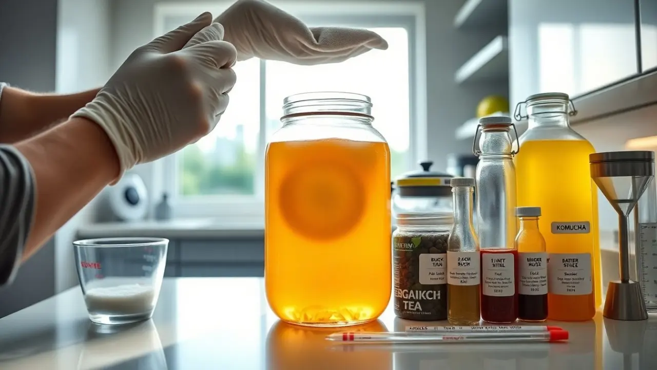 kombucha tea recipe