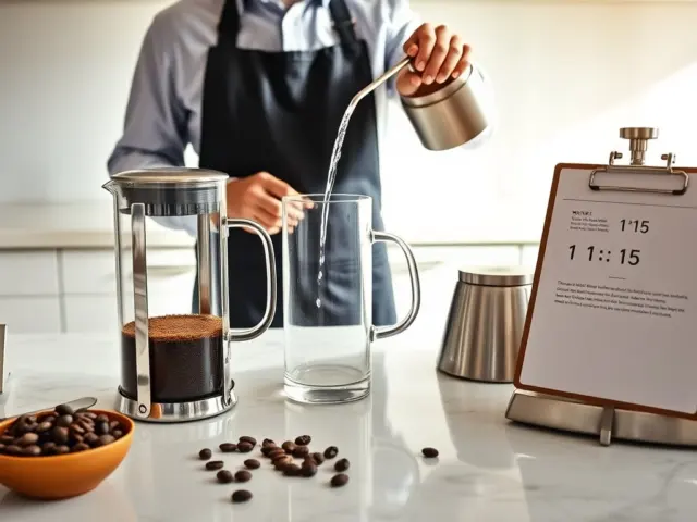French Press Coffee To Water Ratio: Exact Measurements For Rich, Balanced Coffee Every Time (2026 Guide)