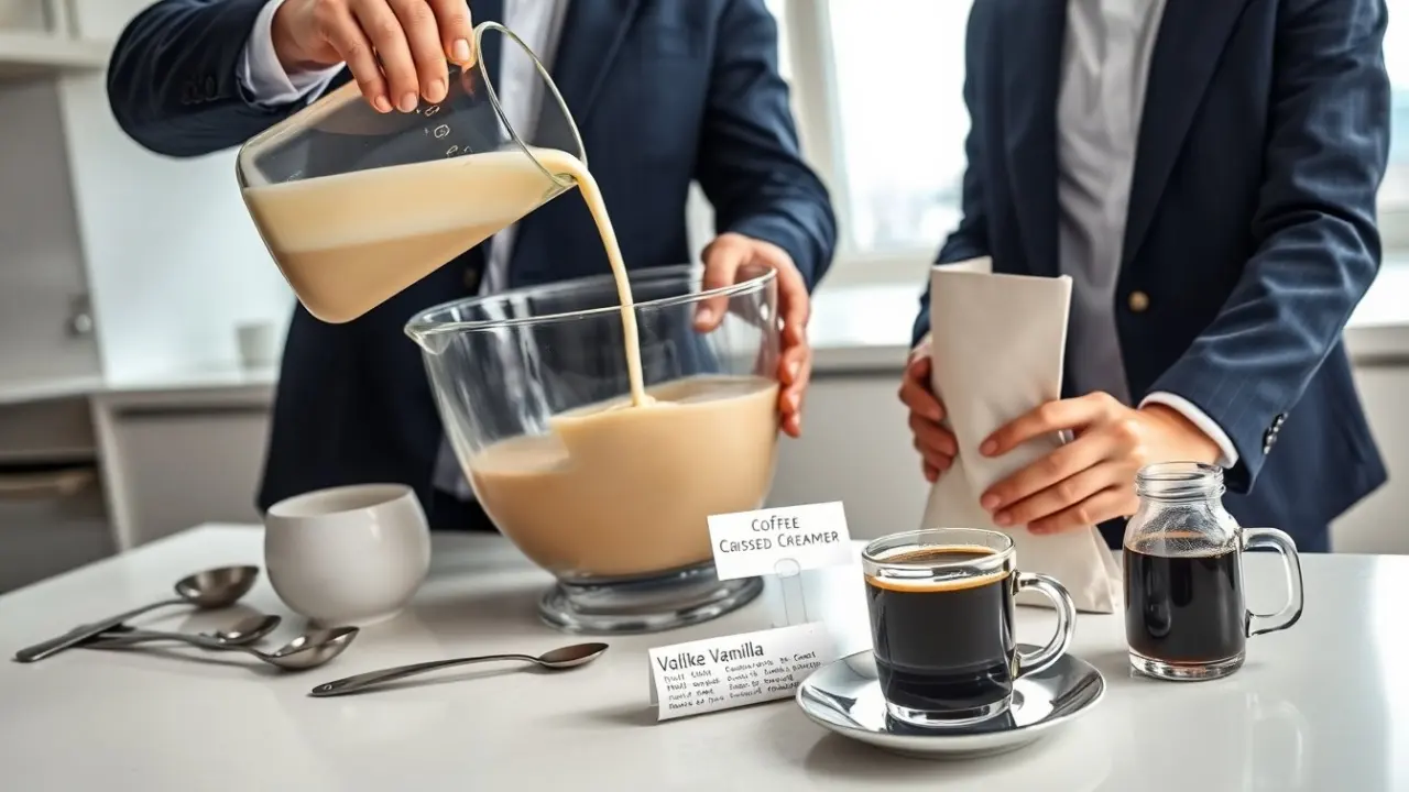 coffee creamer recipe with condensed milk