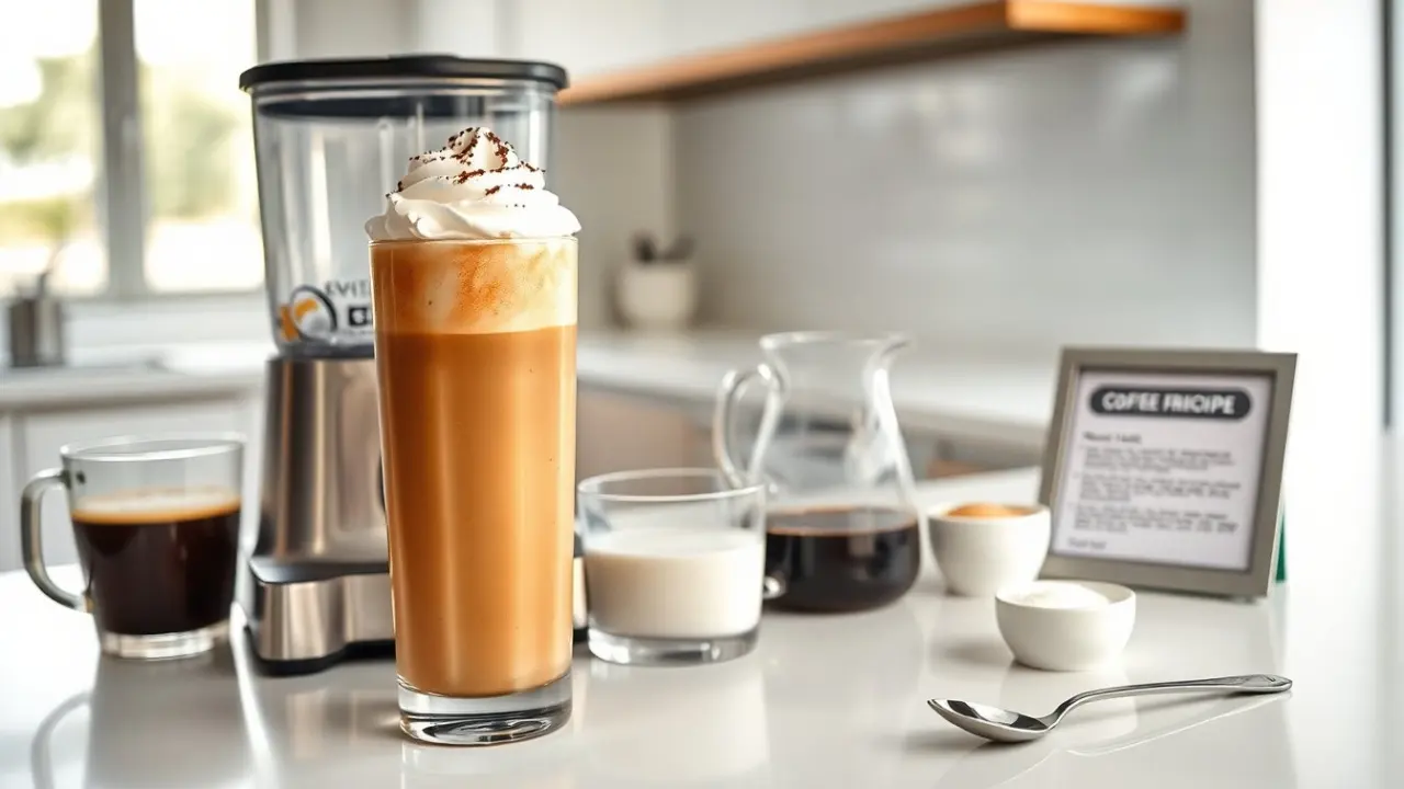 coffee frappe recipe
